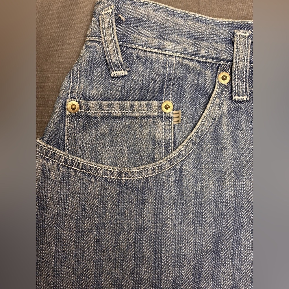 Espirit Women's Vintage HNRY Denim Skirt Size 29 - Picture 8 of 14